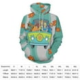 thumbnail image 2 of Scooby-Doo Scooby Adult Sweater Pullover Hoodie 3D Printed Loose Hooded Long Sleeved Jackets Tops, 2 of 8