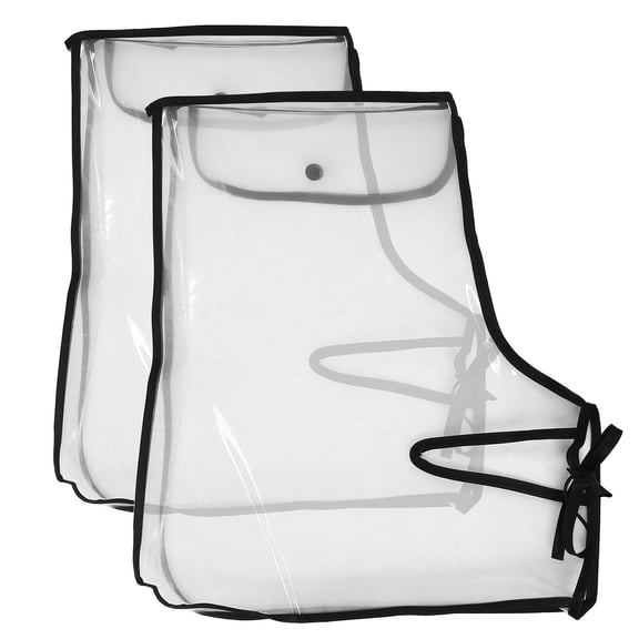 Supvox Motorcycle Handlebar Cover Transparent Plastic Windproof Waterproof for Comfortable Ride