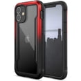 thumbnail image 1 of X-Doria Raptic Shield, iPhone 12 Mini Case - Military Grade Drop Tests, Anodized Aluminum, TPU and Polycarbonate for Apple iPhone 12 Mini, Black / Red Gradient, 1 of 5