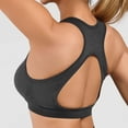 thumbnail image 5 of Women's Sports Bra Seamless Support Bras Fitness Running Shockproof Yoga Tank Top No Steel Ring Sports Bra, 5 of 5