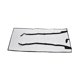 thumbnail image 4 of Tabla de planchar colgante de tela Oxford, ligera, ahorra espacio, vaporizador de ropa, alfombrilla de planchado para dormitorios y caravanas., 4 of 9