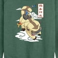 thumbnail image 3 of Avatar - The Last Airbender - Appa Flying - Women's Lightweight French Terry Long Sleeve Shirt, 3 of 5