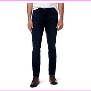 Chaps 5 Pocket Slim Straight Denim,Dark Blue,32X32