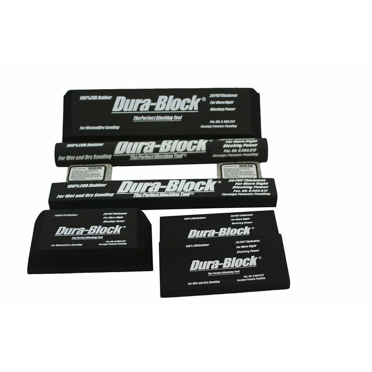 Dura-block Af4411 Negro Bloque De Lijado Dura-disk