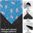 thumbnail image 3 of Pioneer Flower Floral Print Pattern Kitchen Rugs Sets Of 3,Kitchen Runner Rugs Non Skid Washable,Decorative Kitchen Floor Mats for Kitchen,Sink,Laundry,17X30 Inch + 17X47 Inch + 17X59 Inch, 3 of 6
