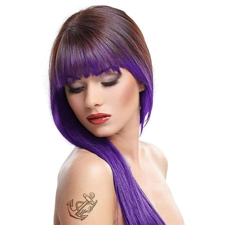 Hair Color Purple Pixies Easily Washes Out With Shampoo By