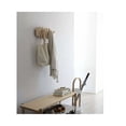 thumbnail image 3 of Wooden Wall Hook with 5 Hooks, Natural Wood, 37.1x16.5x4.4 cm, 3 of 5