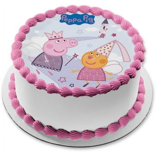 Peppa Pig (Nr2) - Edible Cake Topper OR Cupcake Topper, Decor