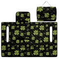 thumbnail image 5 of Whosucclay Clover Heart Foldable Golf Cart Seat Covers, 51.18 x 30.3 inches Easy to Install and Remove Club Car Seat Covers with All-Weather Protection, 5 of 9