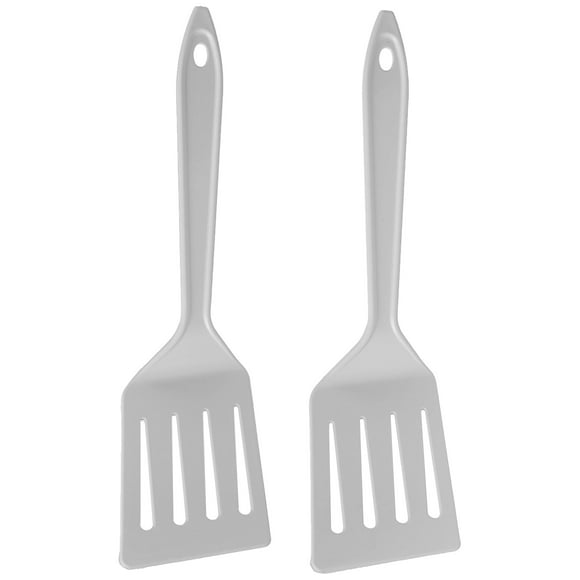 Hutzler Lopol Reinforced Nylon Spatula Turners White 11"" Set of 2