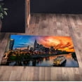 thumbnail image 5 of Nashville Landscape Rugs, Moon Rug, Cityscape Rug, Landscape Rugs, Stair Rug, Anti-Slip Carpet, Front Door Rug, Luxury Rug, Accent Rug, 1.7'x2.3' - 50x70 cm, 5 of 8