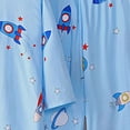 thumbnail image 4 of IFNWSV Toddler Girl Outfits Short-Sleeve Print Home Wear Suit for Blue 3 Years, 4 of 5