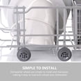 thumbnail image 2 of OUNONA 4Pcs Dishwasher Parts & Accessories Plastic Lower Rack Replacement Wheels 1.4x1in, 2 of 8