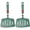 2 Pack Green, variant on 2 Pack  Large Pancake Spatula Turner for Nonstick Cookware, Extra Wide Spatula for Cooking, Flexible Fish Turner, Slotted Spatulas for Eggs Omelette Flipping, Dishwasher Safe (2 Pack Green)