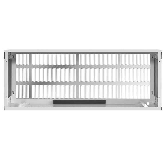 Air Conditioner Wall Sleeve 42 Inch with Exterior Grille, Universal Through-the-Wall AC Sleeve for 42" Units, Heavy-Duty Galvanized Steel Construction, Corrosion-Resistant for Indoor Outdoor Use