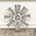 thumbnail image 2 of Kruenpeeper Creek CWI Gifts Galvanized Metal Hanging Windmill, 7", Multi, 2 of 4