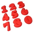 thumbnail image 3 of Sensethe 9pcs Silicone Molds 0 to 8 Numbers Non Cake Dessert Chocolate DIY Cake Shape Maker for Wedding Birthday, 3 of 8