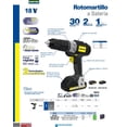 thumbnail image 2 of Cargador De Batería Para Rotomartillo Entrada 120v Surtek SURTEK CHAR-RB718A, 2 of 3