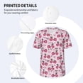 thumbnail image 5 of Fotbe Bike with Donut Wheels Baseball Jersey Shirt for Men and Women, Casual Short Sleeves Button Down T-Shirt-Medium, 5 of 9