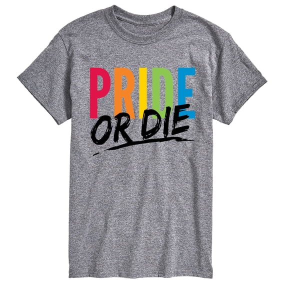Instant Message - Pride Or Die - Men's Short Sleeve Graphic T-Shirt
