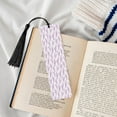thumbnail image 4 of Kdxio Lavender Flowers Print Metal Tassel Bookmarks,Perfect Gift for Art Lovers and Bookworms Metal Bookmarks for Women, 4 of 8