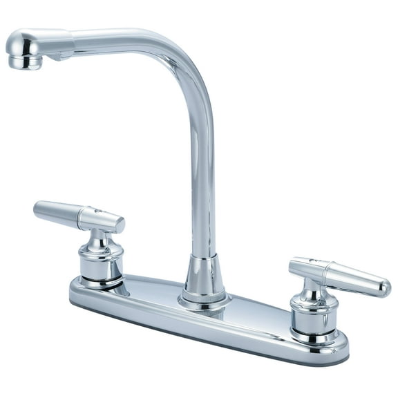 Olympia K-5270 ELITE Series Two Handle Kitchen Faucet: Chrome
