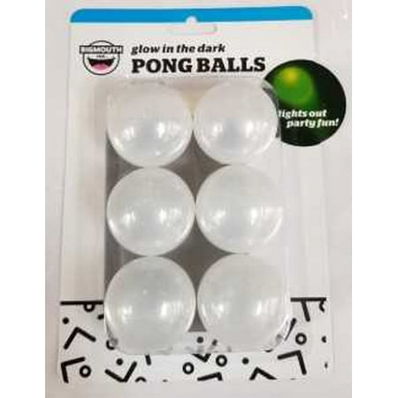 Celebrations Glow In The Dark Ping Pong Balls Walmart Com