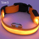 thumbnail image 2 of Collar para perros con luz LED reflectante de nailon, collar para perros con emisión de luz recargable por USB., 2 of 5