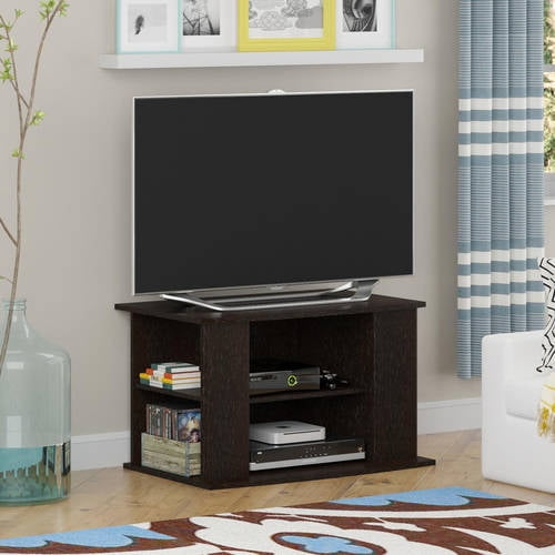 Mainstays Tv Stand With Side Storage For Tvs Up To 32 Multiple Departments