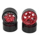 thumbnail image 2 of 4 cubos de rueda de 2,2 pulgadas, cubos de rueda de aleación de aluminio para 1/10 Control remoto RC Rock Crawler Car rojo YUNYI BRAND  Deportes, 2 of 8
