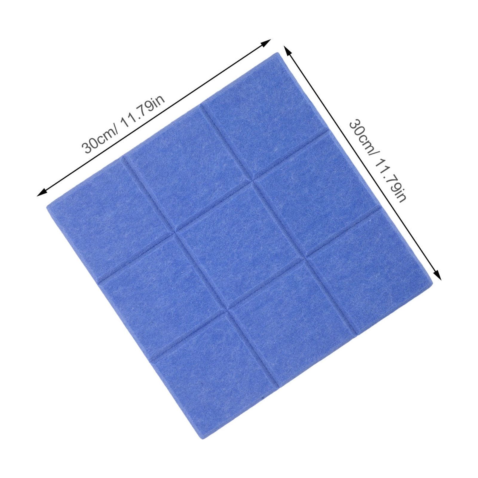 RENACLIPY 6Pcs Removable Self Adhesive Felt Bulletin Boards for Wall Decoration and Visual Display