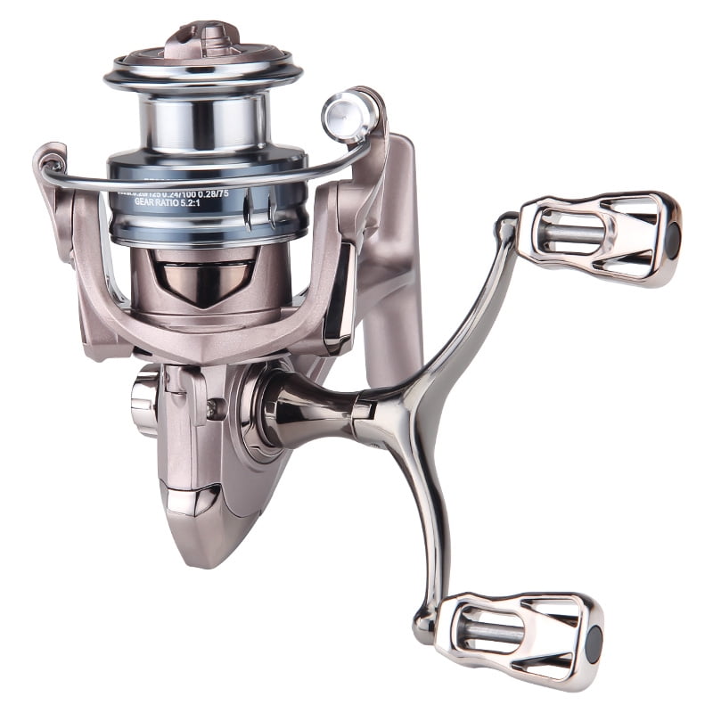HAUT TON FZ 1500/2500/3000 Spinning Fishing reel 5.2:1 Gear Ratio ,22Lbs, ultra light ,5+1BB,For Freshwater ,Saltwater Fishing