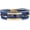 Blue, variant on Boho Handmade Multilayer Leather Wrap Bracelets for Women Acrylic Crystal Cuff Bangle Jewelry Gift