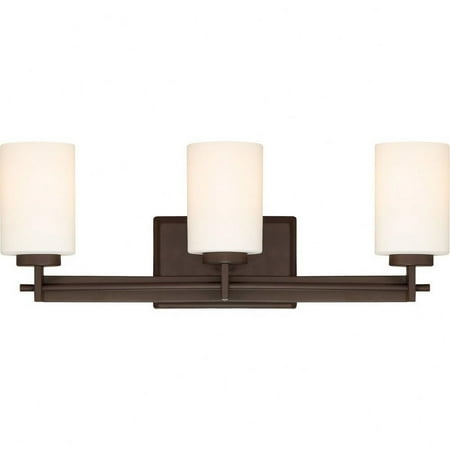 

3 Light Transitional Large Bathroom Light Fixture-Western Bronze Finish Bailey Street Home 71-Bel-620058