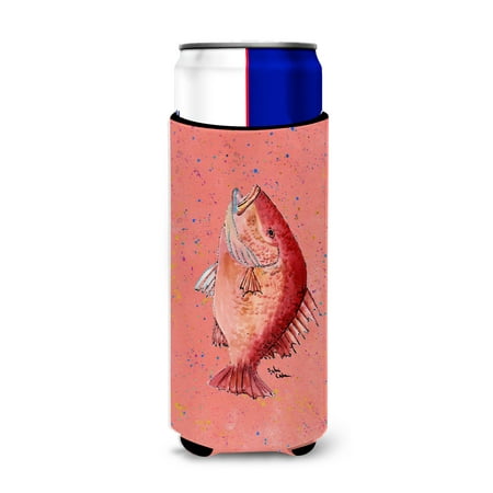 

Caroline s Treasures 8351MUK Strawberry Snapper Ultra Hugger for slim cans Slim Can multicolor