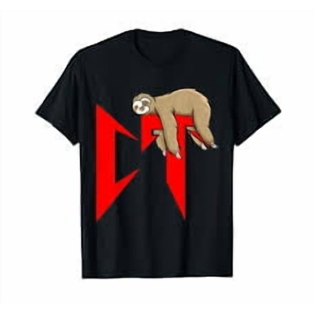 Camiseta con estampado de perezoso para hombre, camiseta informal de verano de manga corta, tops para hombre