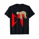 thumbnail image 1 of Camiseta con estampado de perezoso para hombre, camiseta informal de verano de manga corta, tops para hombre, 1 of 6