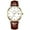 YBN-8626 Golden White Noodles with Brown Skin, variant on Men's Watch High-End Quartz Watch Waterproof Business Solid Steel Band Watch Men's Fashion Business Watch