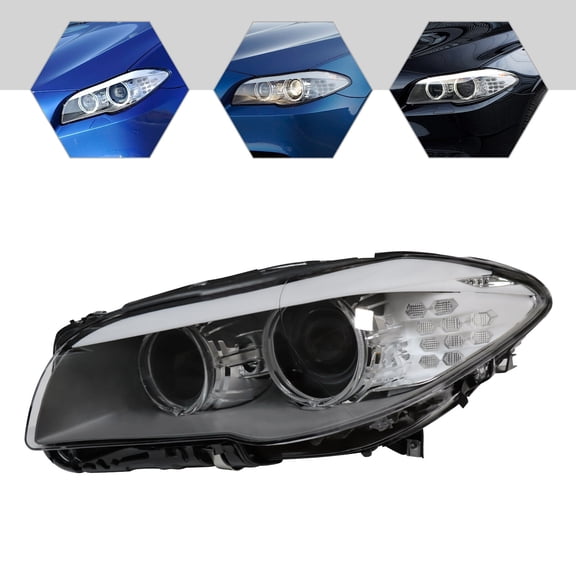 LH Xenon Headlight Left Driver Headlamp for 2011-2013 BMW 5 SERIES 528i 550i F10