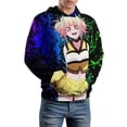 thumbnail image 5 of My Hero Academia Himiko Toga Unisex Sweatshirts Loose Pullover Sweater Hooded Hoodie 3D Printing Jacket Winter Fall Clothes 4XL, 5 of 7
