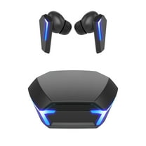 Wovilon Gaming Lighting Up Bluetooth Earbuds With Charging Case Long Endurance Touch Support Bt Earphone Led Battery Display Noise Reduction Earphone For Music, Game Low Latency Earphone