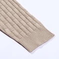 thumbnail image 6 of Sweaters for Men Knit Tops Blouse Men Classic V-Neck Long Sleeve Cable Thickened Thermal Knit Pullover Fall Winter Base Sweater, 6 of 9