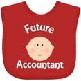 thumbnail image 3 of Inktastic Future Accountant Occupation Boys or Girls Baby Bib, 3 of 4