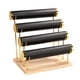 thumbnail image 1 of Soporte para pulseras Organizador de joyas Torre Estante de almacenamiento independiente para pulseras negro, 1 of 9