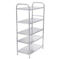thumbnail image 6 of 5 Tier Adjustable Stainless Steel Microwave Oven Shelf Rack Kitchen Shelves Home Bathroom Storage Rack Organizer, 6 of 10