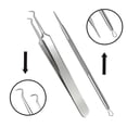 thumbnail image 1 of 2026 Blackhead Remover Tool Kit, Professional Stainless Pimple Popper Acne Comedone Extractor Set For Nose Face, 1 of 5