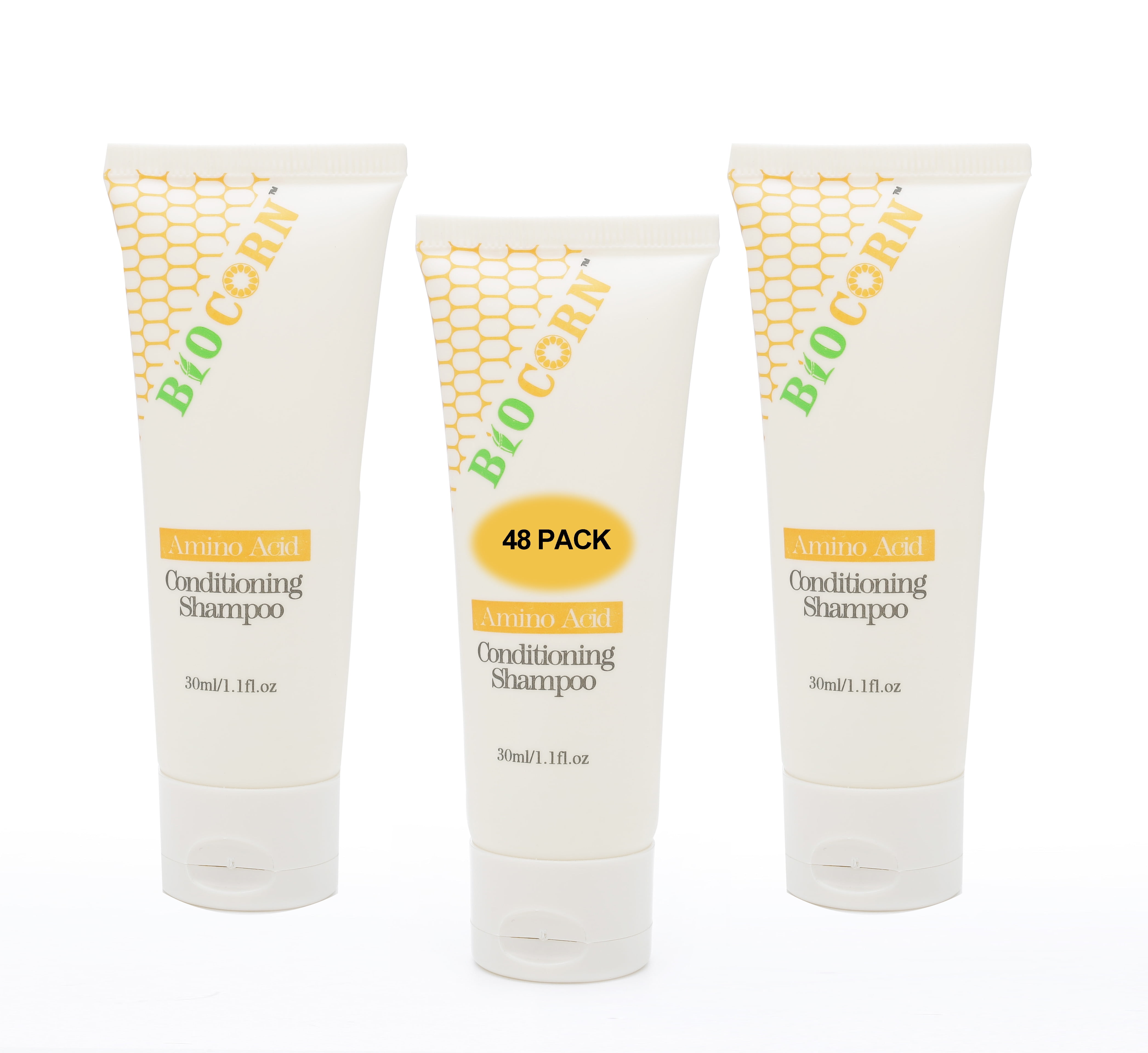 BIO CORN Travel Size Shampoo and Conditioner 2 in 1, Hotel Toiletries