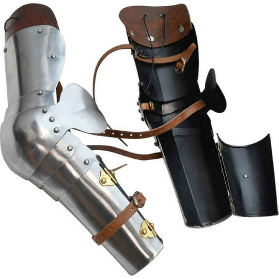 Medieval Complete Arm Guard Set LARP Knights Plated Arm Protection
