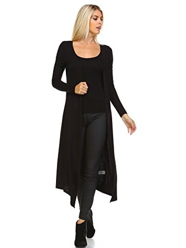 black boho cardigan