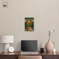 thumbnail image 2 of Art Remedy Modern Tiger Art Canvas, 10" x 15", Silver Frame, Tiger Lobby, 2 of 7